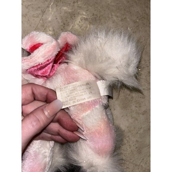 Dan Dee Pink Flying Horse Pegasus Unicorn Plush 7" Stuffed Animal With Bow - Picture 10 of 11